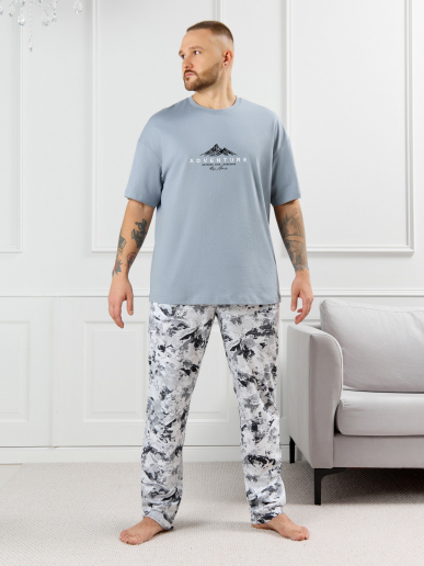 Мужской костюм Олимп-3 КП-163 / серый