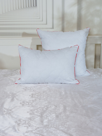 Подушка "Лебяжий пух" сатин