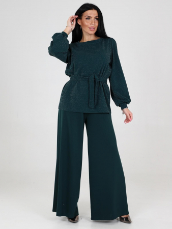 Женский костюм Цепочка / изумруд
