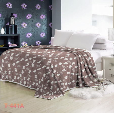 Плед велсофт / Расцветки в ассортименте