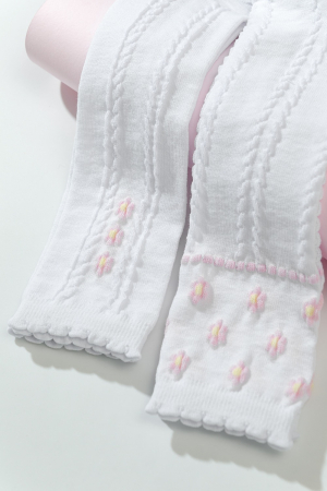 Детские гольфы Незабудка (набор 2 пары) / белый