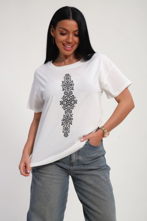 Женская футболка 85668 / белый