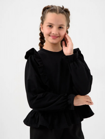 Детская толстовка "Памела" / Черный