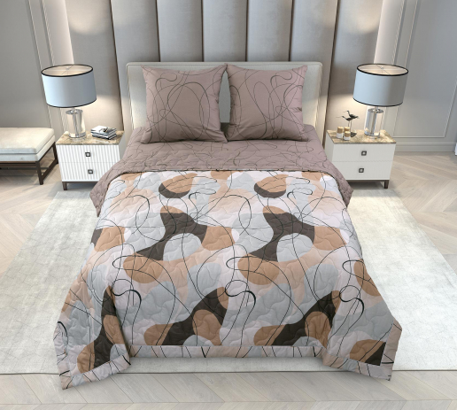 Постельное белье перкаль с одеялом / Альфредо 1