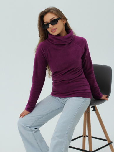 Женская толстовка Гретта / Сливовый