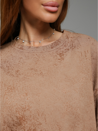 Женская футболка Ирбис / Кофе варенка