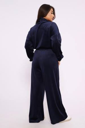 Женский костюм 636 / темно-синий