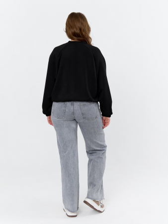 Женский бомбер Нео-1 БО-004 / чёрный