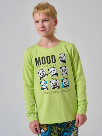 Детская пижама "Модная панда" длинный рукав