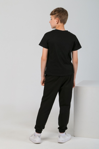 Футболка для мальчика Бэйсик-2 / черный