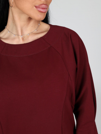 Женское платье Вокал / бордовый