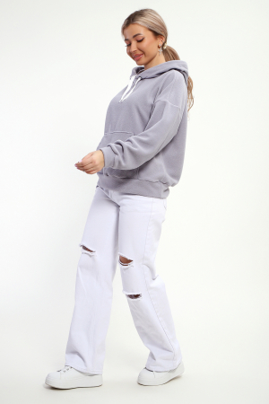Женская толстовка 18114 / светло-серый