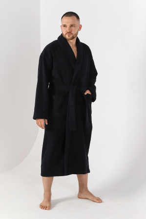 Халат мужской Комфорт-4 / Черый