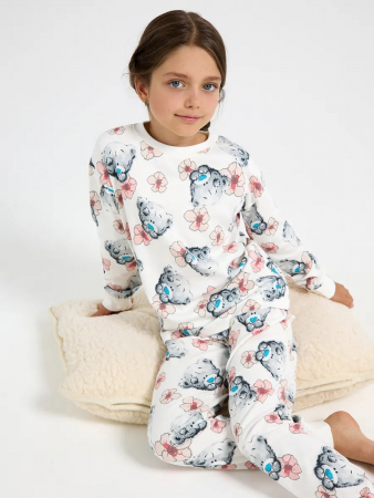 Детская пижама с брюками "Утро" / Мишка Тедди