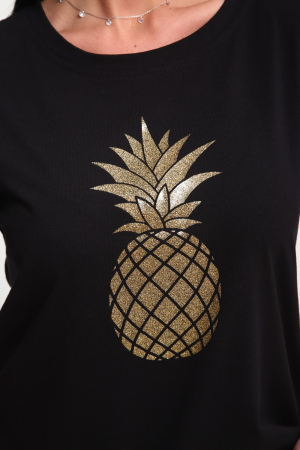 Женская футболка 85655 / черный