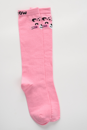 Детские гольфы Пантера (набор 2 пары) / розовый