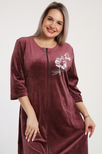 Женский халат 526 / Брусника