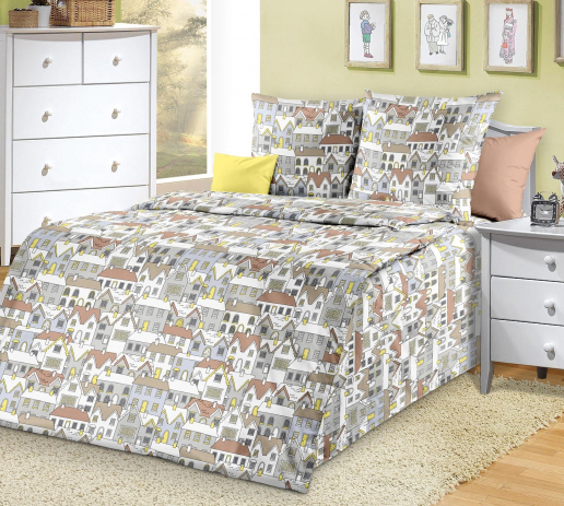 Постельное белье перкаль / Таунхаус 1