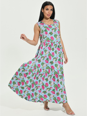 Женский сарафан Нежность / Голубой