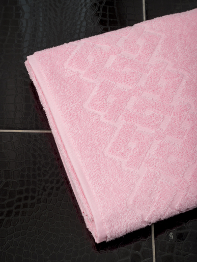 Полотенце махровое Донецкая Мануфактура Baldric / Розовый