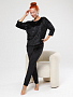 Женский костюм Вениса-Жаккард / черный