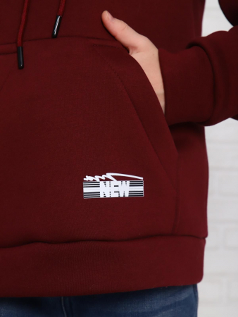 Толстовка детская Рэмзи - man / бордо