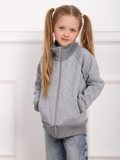 Толстовка детская Киндер / серый