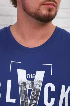 Мужская футболка 88148 / индиго