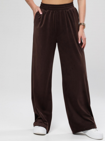 Женские брюки Марлена макси / шоколадный