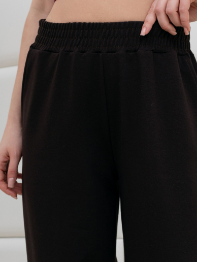 Женские брюки Бейс Б-077 / тёмно-коричневый