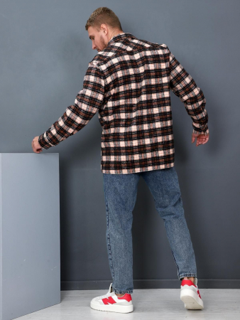 Рубашка мужская Никос / оранжевый