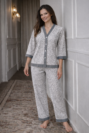 Пижама женская Вишенки С Арт. 10652