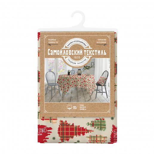 Скатерть "Самойловский Текстиль" / Merry Christmas
