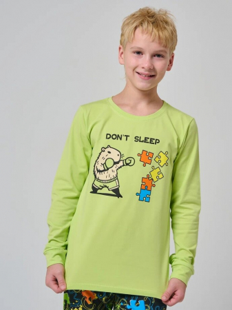 Детская пижама "Пазл" длинный рукав