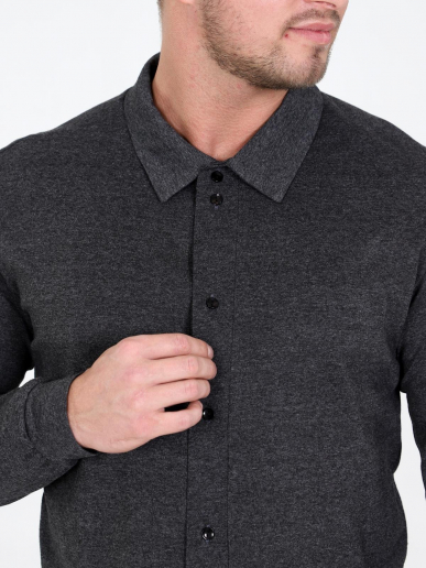 Мужская рубашка Роки / антрацит