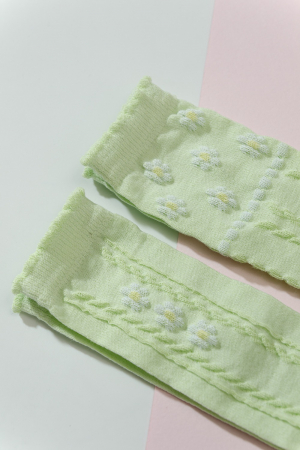 Детские гольфы Незабудка (набор 2 пары) / салатовый