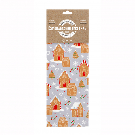 Полотенце вафельное "Самойловский Текстиль" Имбирная сказка / вид 2