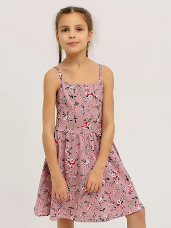 Детский сарафан "Кокетка" / Тёмно-розовый арт. дк169тр