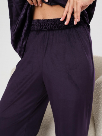 Женский костюм Элнора-Жаккард / сливовый