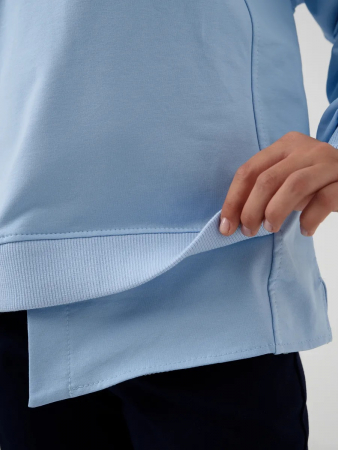 Детская толстовка "Мила" / Голубой