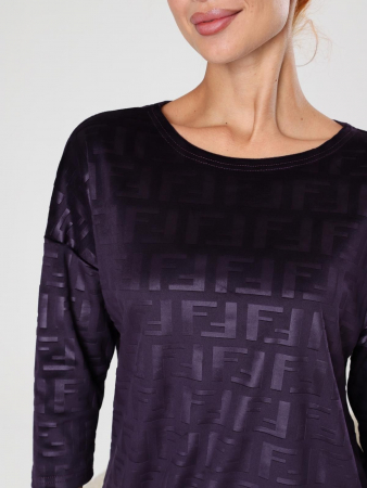 Женский костюм Вениса-Жаккард / сливовый