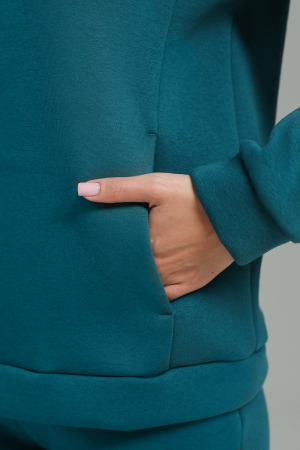 Женский костюм с брюками 74722 / морская волна