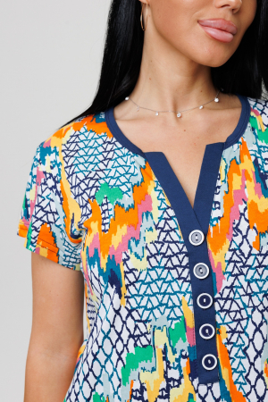 Женская туника 2160/1 / Петроль