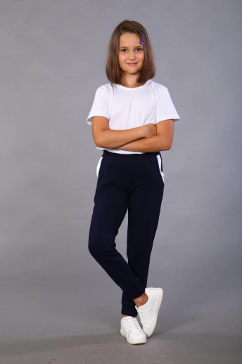 Брюки детские Карандаш / синий