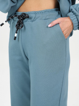 Костюм женский Домиан / серо-голубой