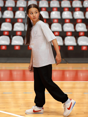 Футболка для девочки Успех-7.1 / кармеланж