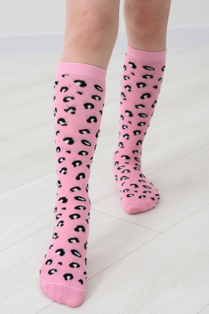 Детские гольфы Пантера (набор 2 пары) / розовый