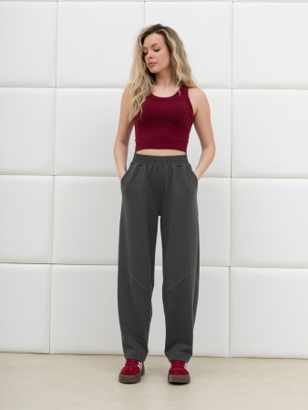 Женские брюки Бейс Б-077 / антрацит