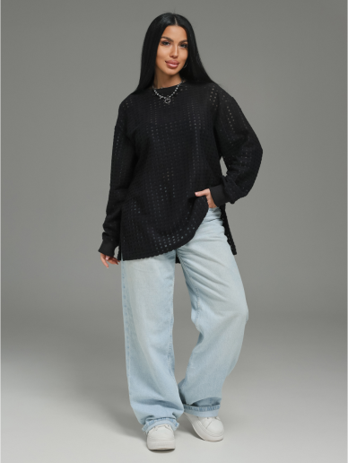 Женский свитшот Фрэнсис / Черный