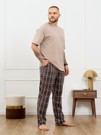 Костюм мужской Браун-3 / бежевый